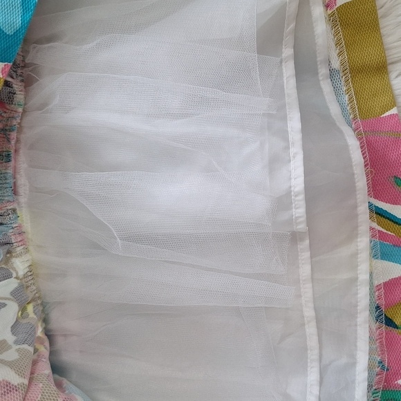 Crewcuts Drop Waist Ruffle Hem Dress in Seaside Floral - Picture 10 of 15